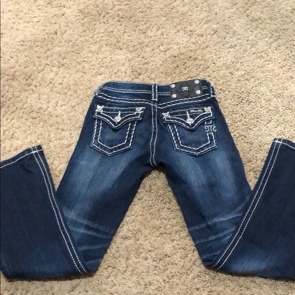 Miss Me embellished Boot Cut Girls Jeans - Picture 4 of 4